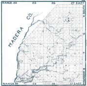 Sheet 61 - Township 5, 6, 7, 8 S., Range 24, 25, 26, 27 E., Fresno County 1923